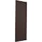 Ekena Millwork True Fit PVC Two Panel Chevron Modern Style Fixed Mount Shutters, Raisin Brown, 15W x 80H, PR TFP101CV15X080TB - alternate 7